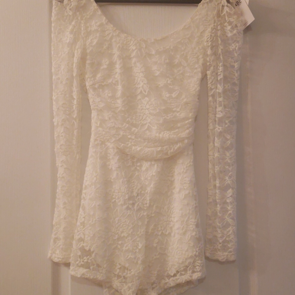 White romper